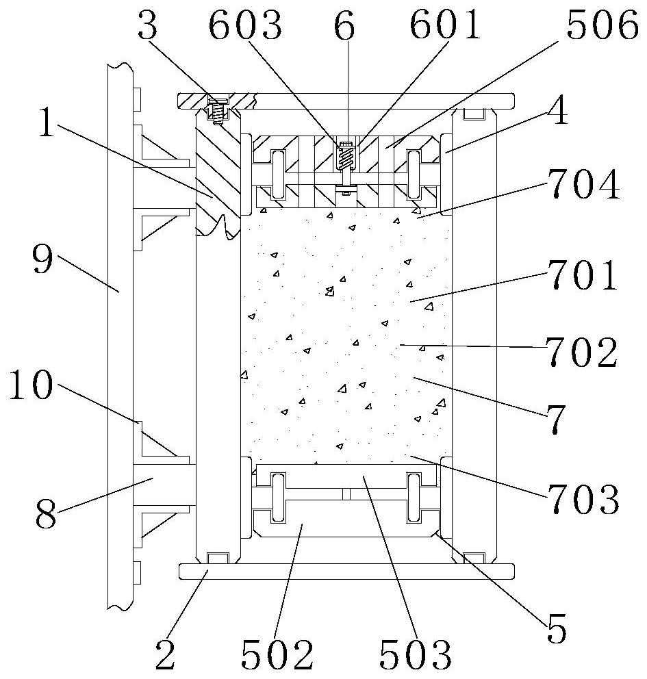 Sound insulation and heat preservation wall module and fabricated building wall having same