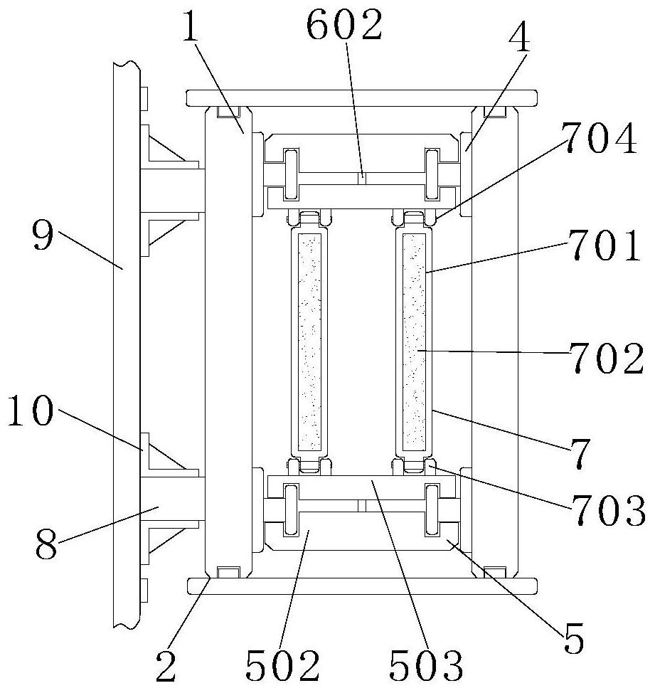 Sound insulation and heat preservation wall module and fabricated building wall having same