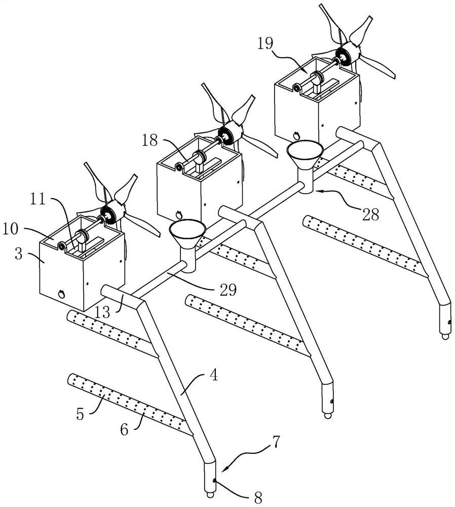 Geotechnical engineering slope reinforcing structure