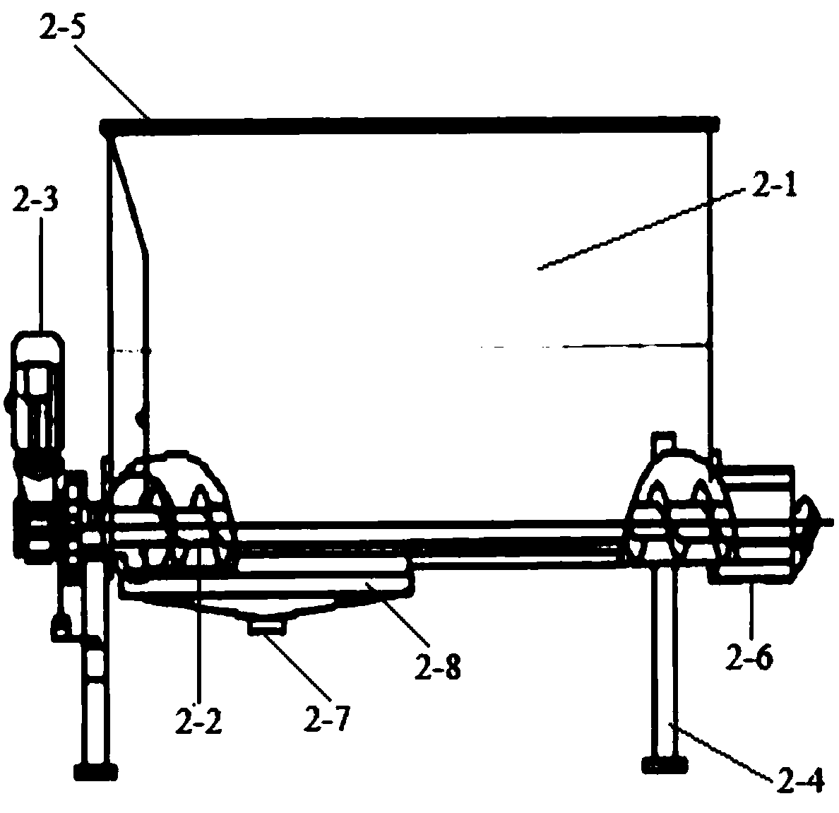 Extraction device used for paper-making reconstituted tobacco and technology for preparing reconstituted tobacco