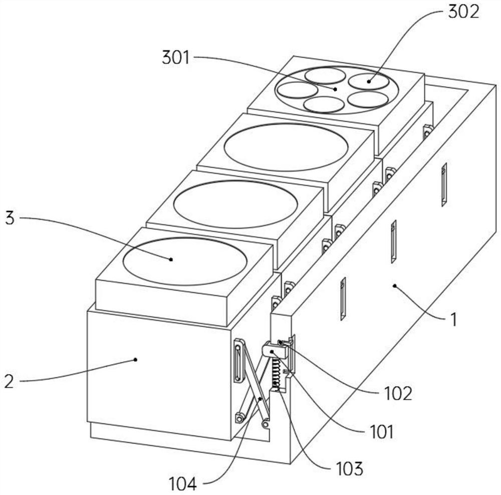 PCR (Polymerase Chain Reaction) semi-automatic detection device for pathogen detection