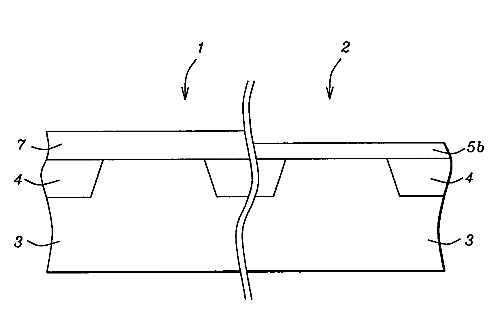 Method of forming dual gate insulator layers for CMOS applications