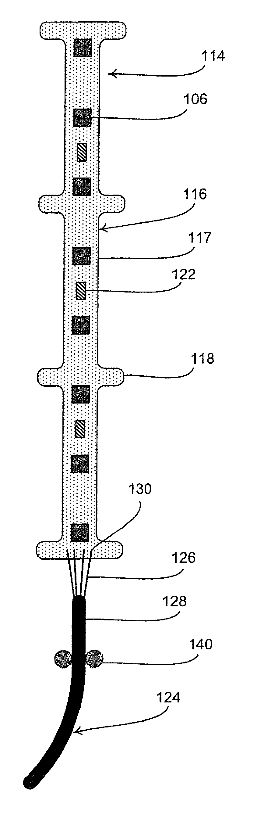 Flexible LED light strip for a bicycle and method for making the same
