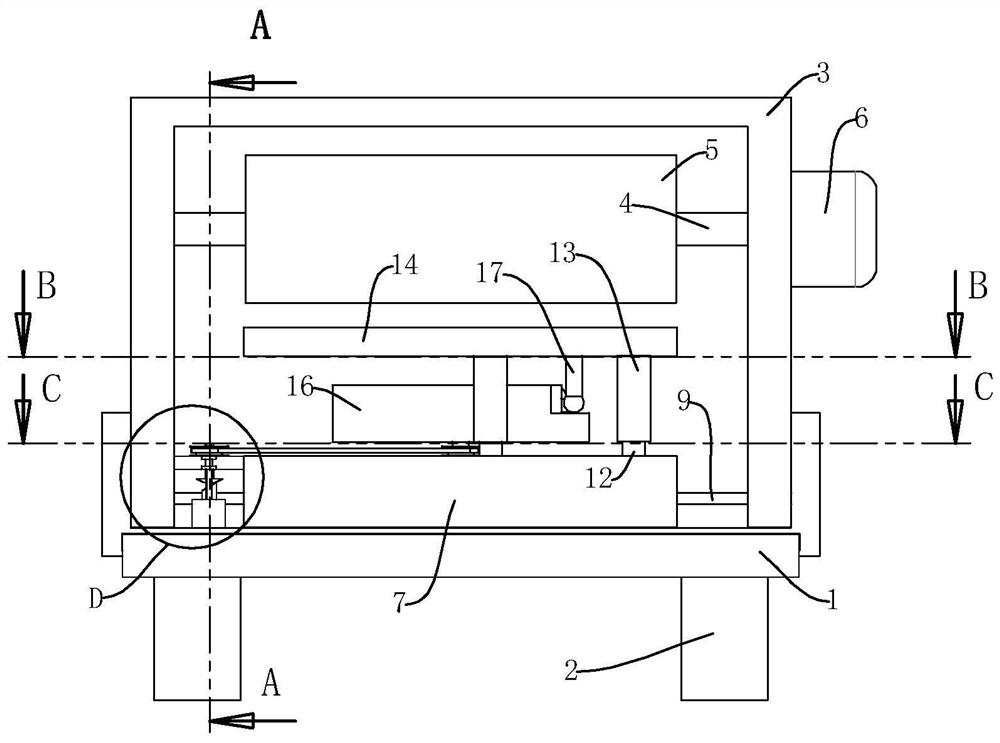 Metal plate intelligent polishing device