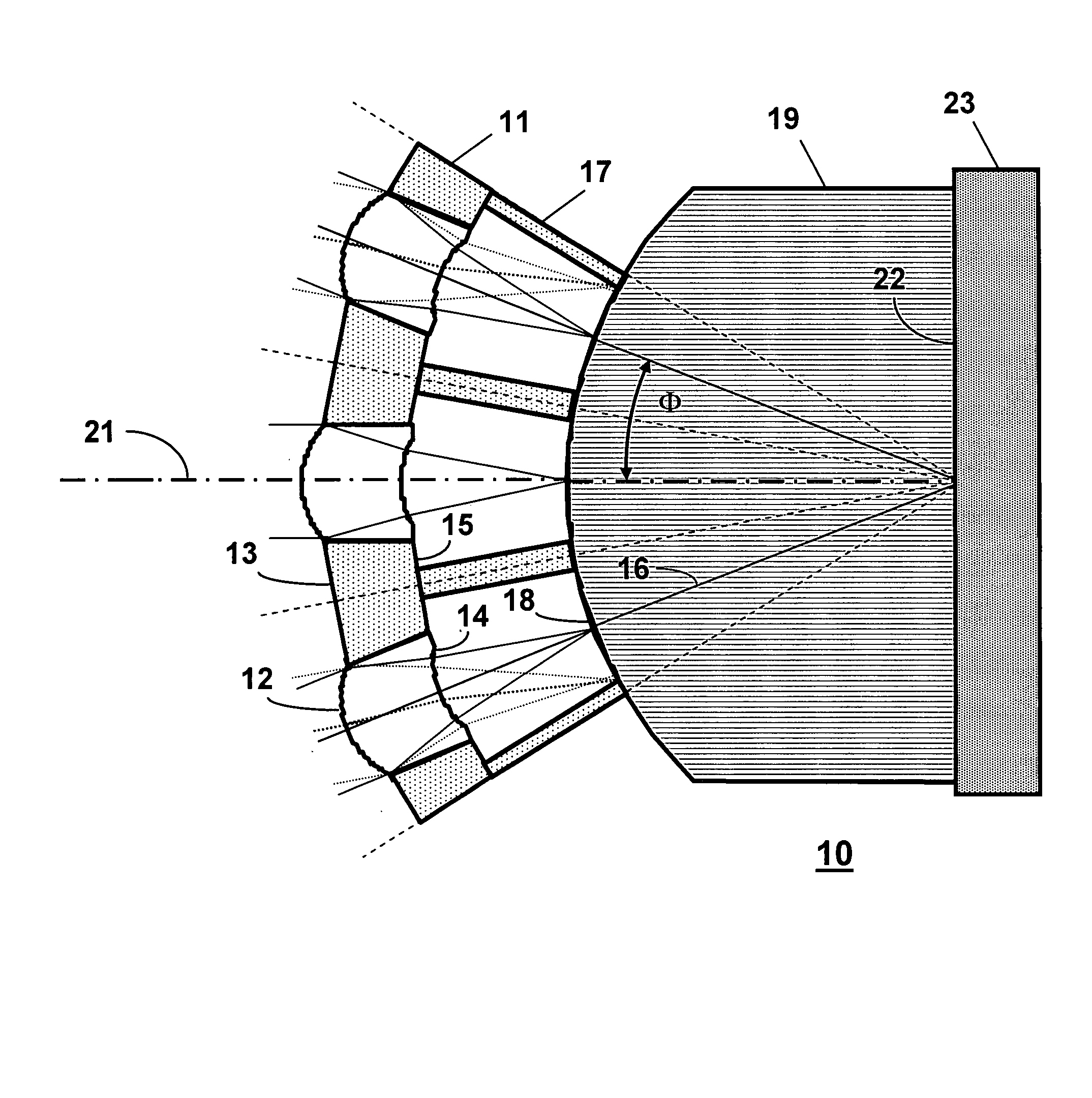 Microoptical compound lens