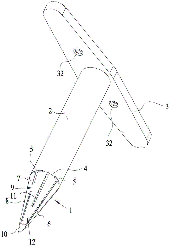 Guide device for thoracolumbar solid pedicle screws
