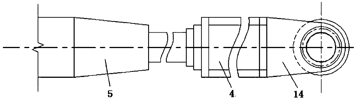 Cylinder rounding device of pressure vessel