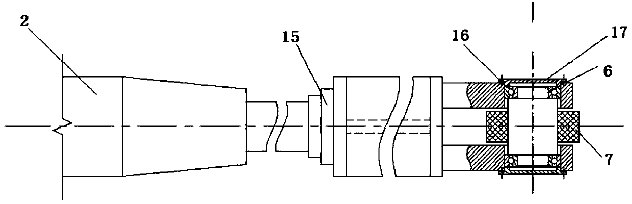 Cylinder rounding device of pressure vessel