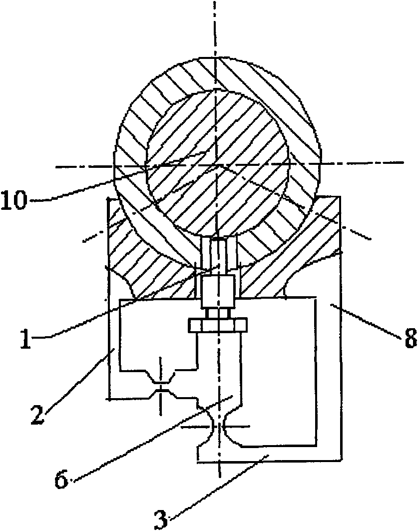 Probe type friction force sensor