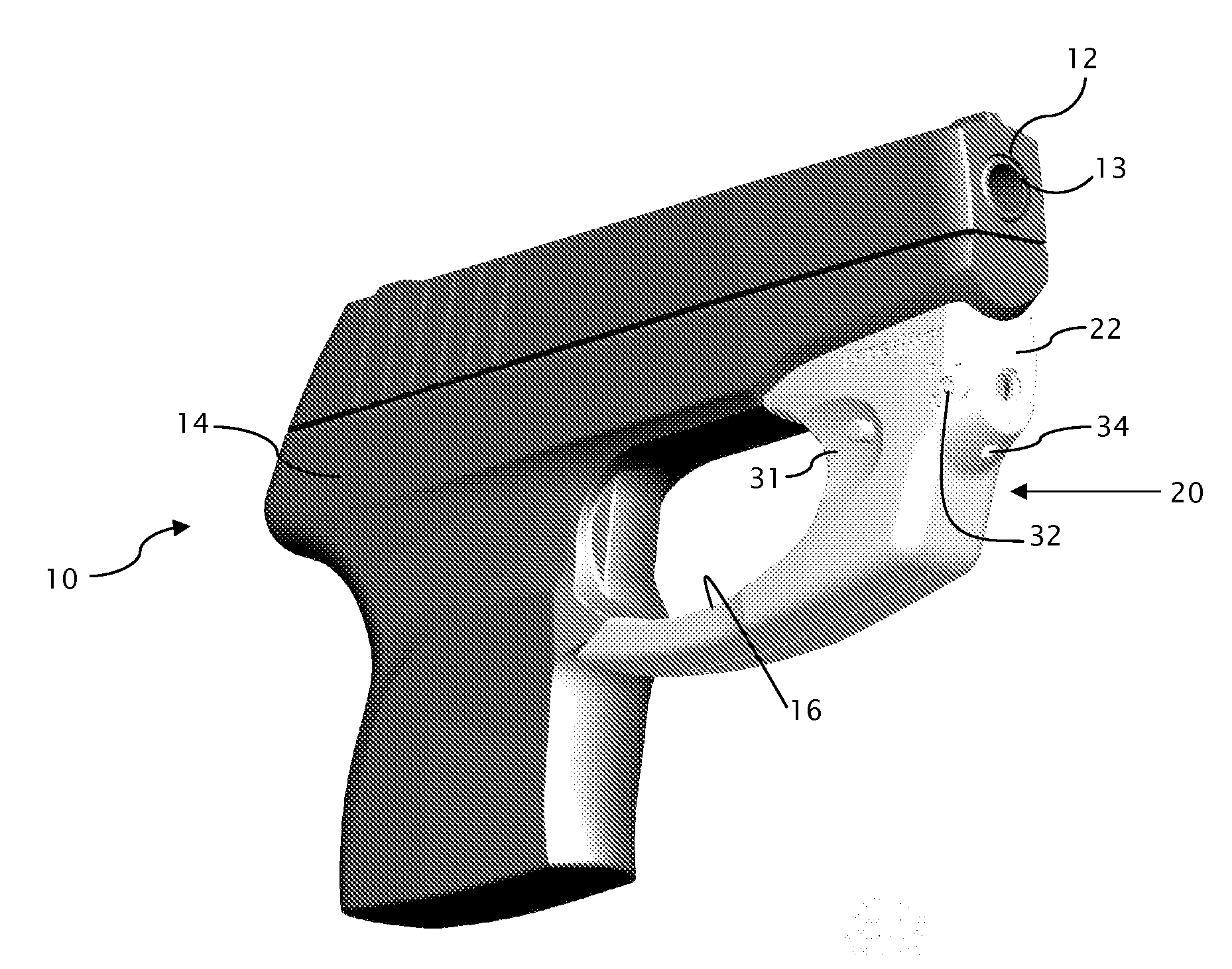 Firearm laser sight alignment assembly