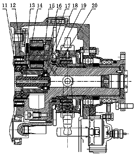 Novel 10-gear double-intermediate-shaft synchronizer gearbox