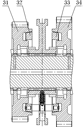 Novel 10-gear double-intermediate-shaft synchronizer gearbox