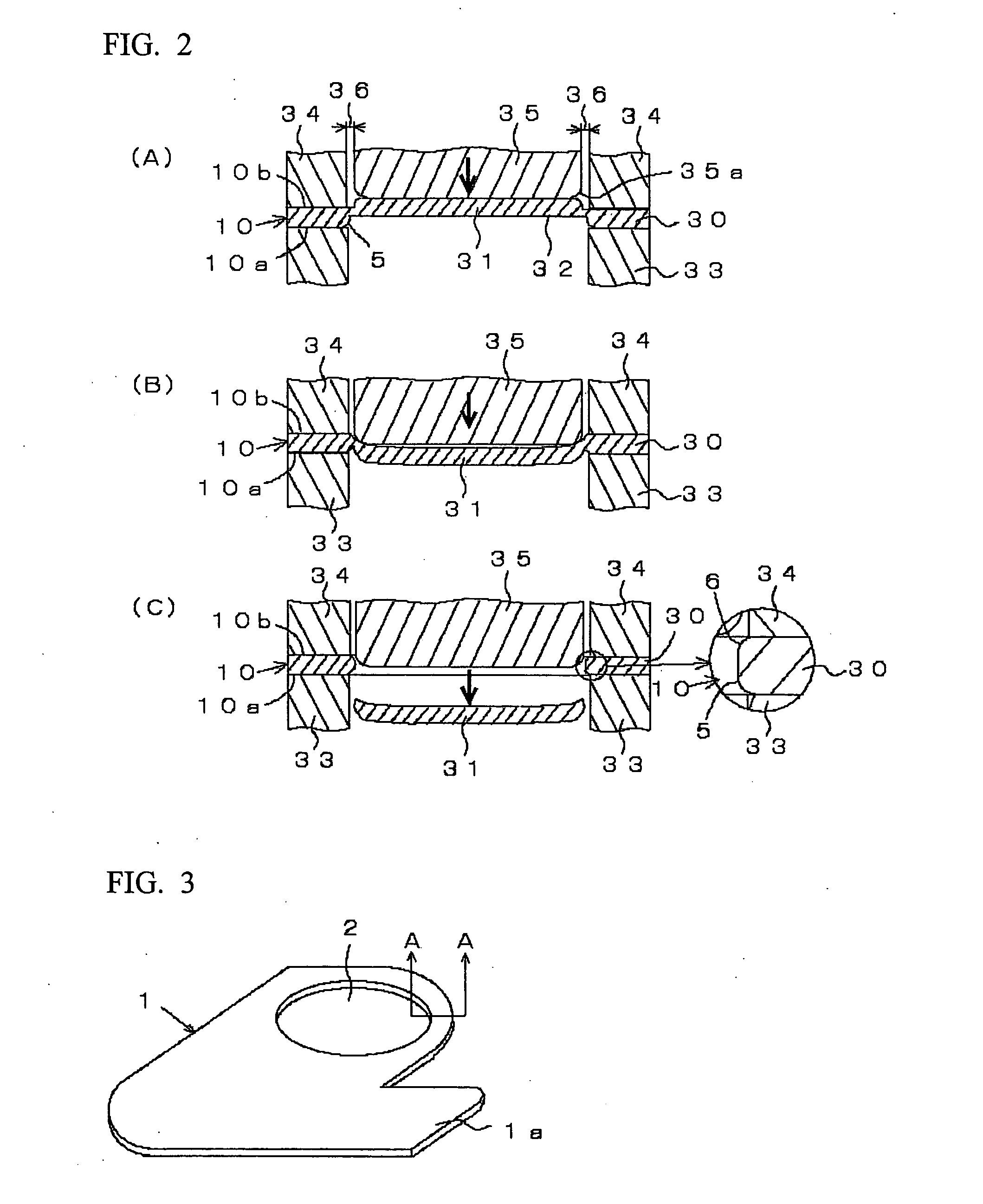 Shearing method for thin plate
