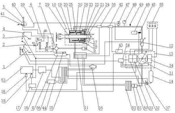 Active intrusive retarding system