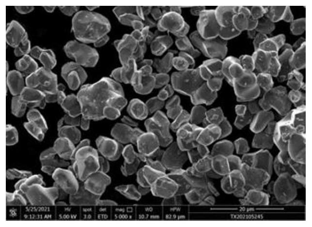 Preparation method of magnesium-aluminum-vanadium co-doped lithium cobalt oxide positive electrode material