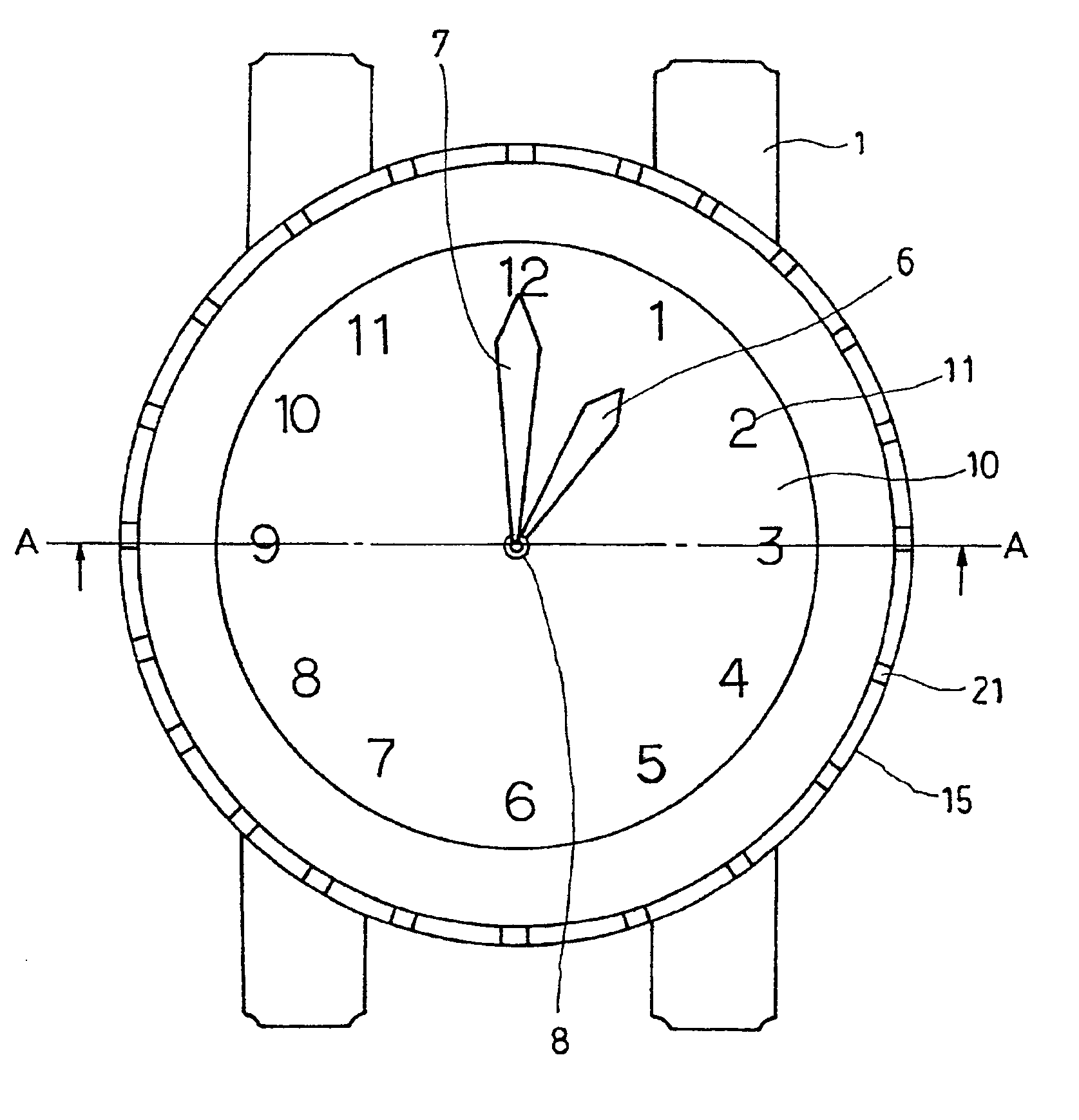 Time piece with power generation function