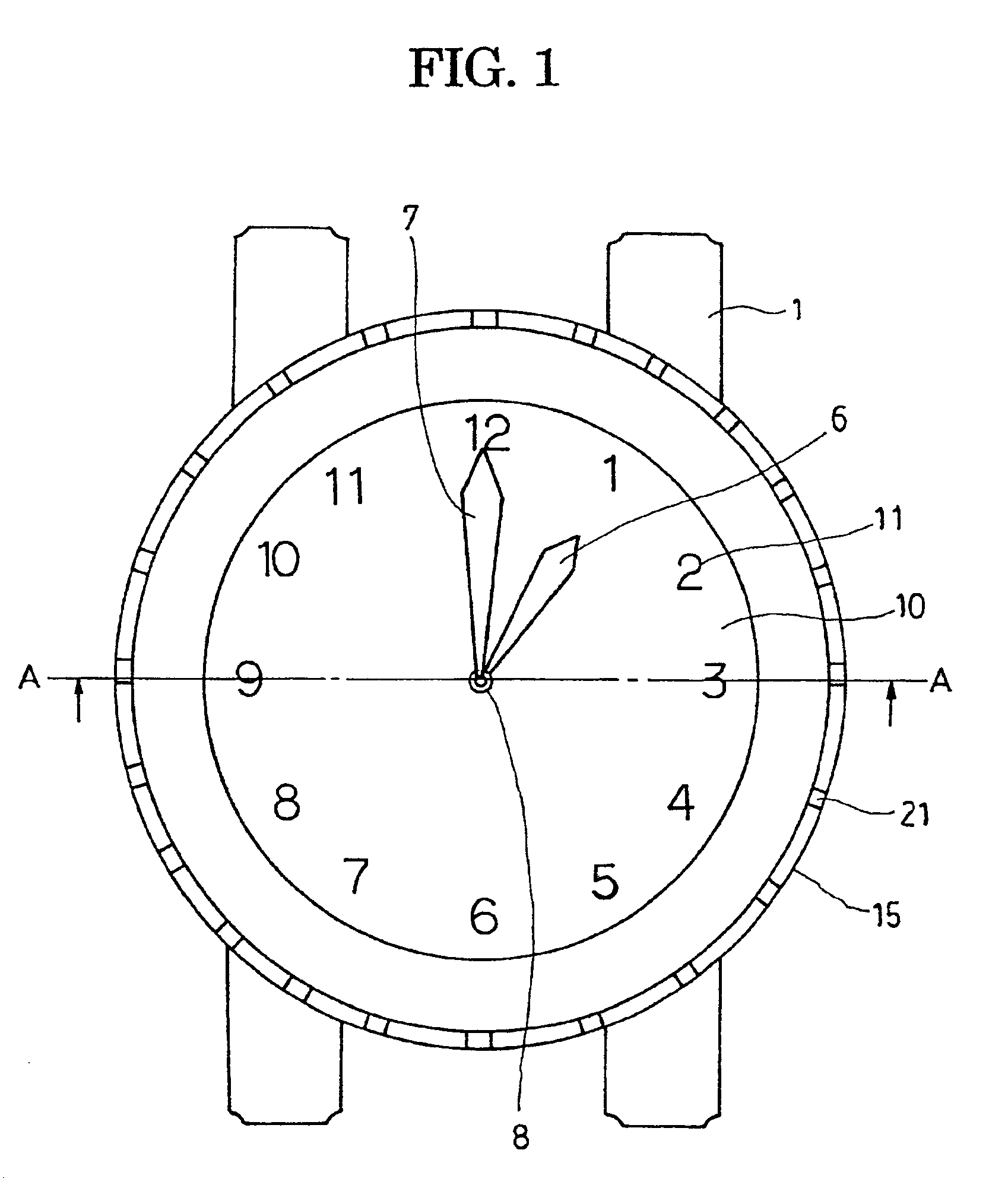 Time piece with power generation function
