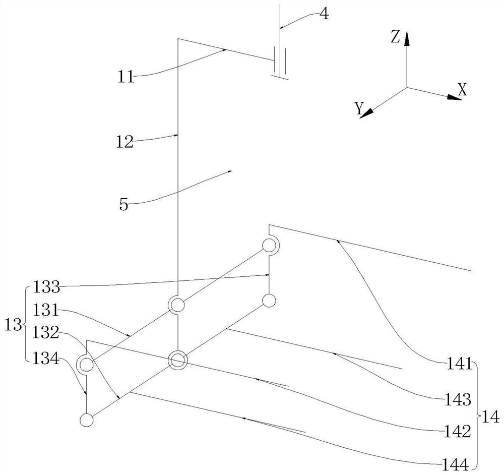 Exoskeleton type man-machine back frame system for astronaut micro-low gravity simulation