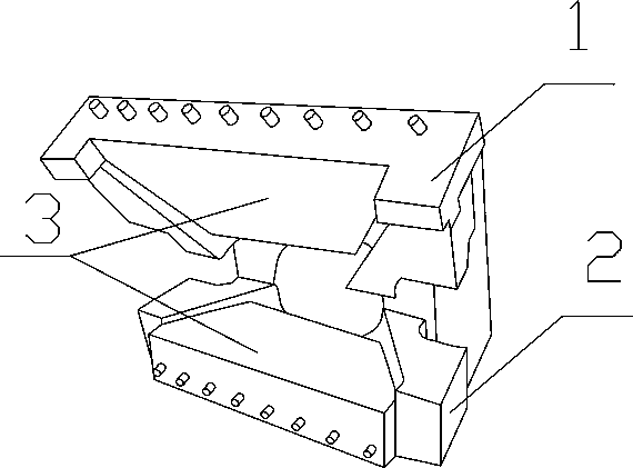 Extrusion die head of calendar