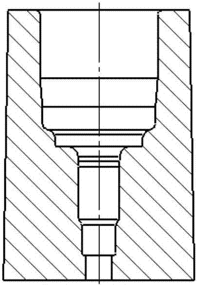 Method for improving machining precision of reverse extrusion female die of outer joint