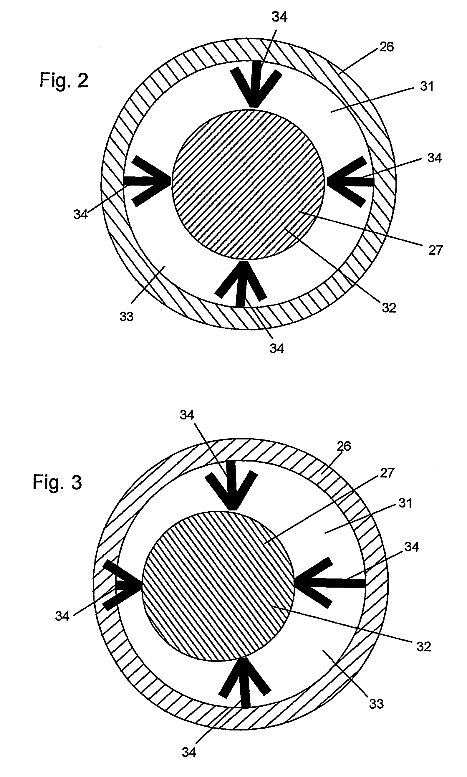 Methods for setting the contact pressure of a displaceably mounted roller