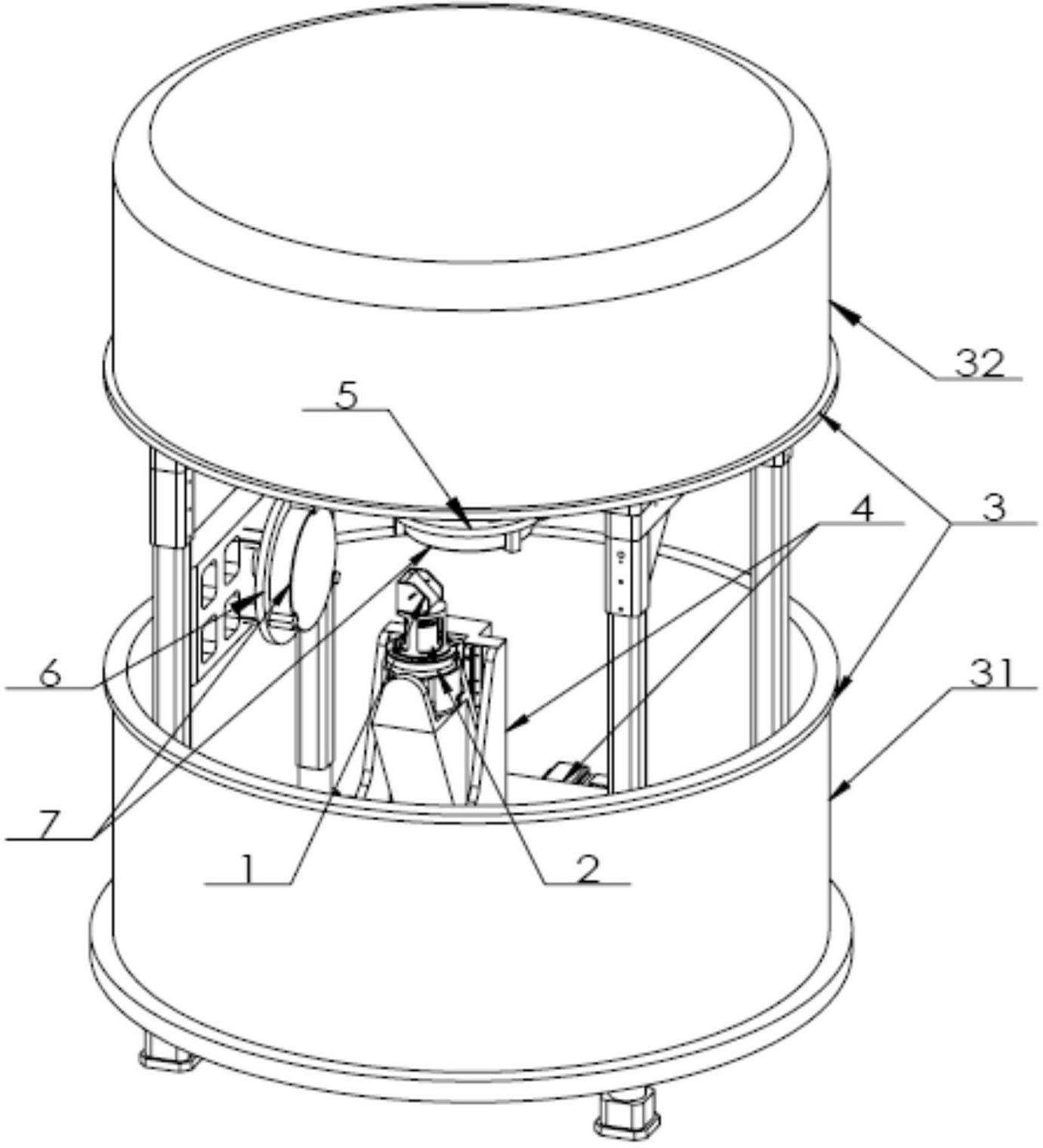 Ion beam certainty adding device applied in ion beam polishing process and ion beam polishing system