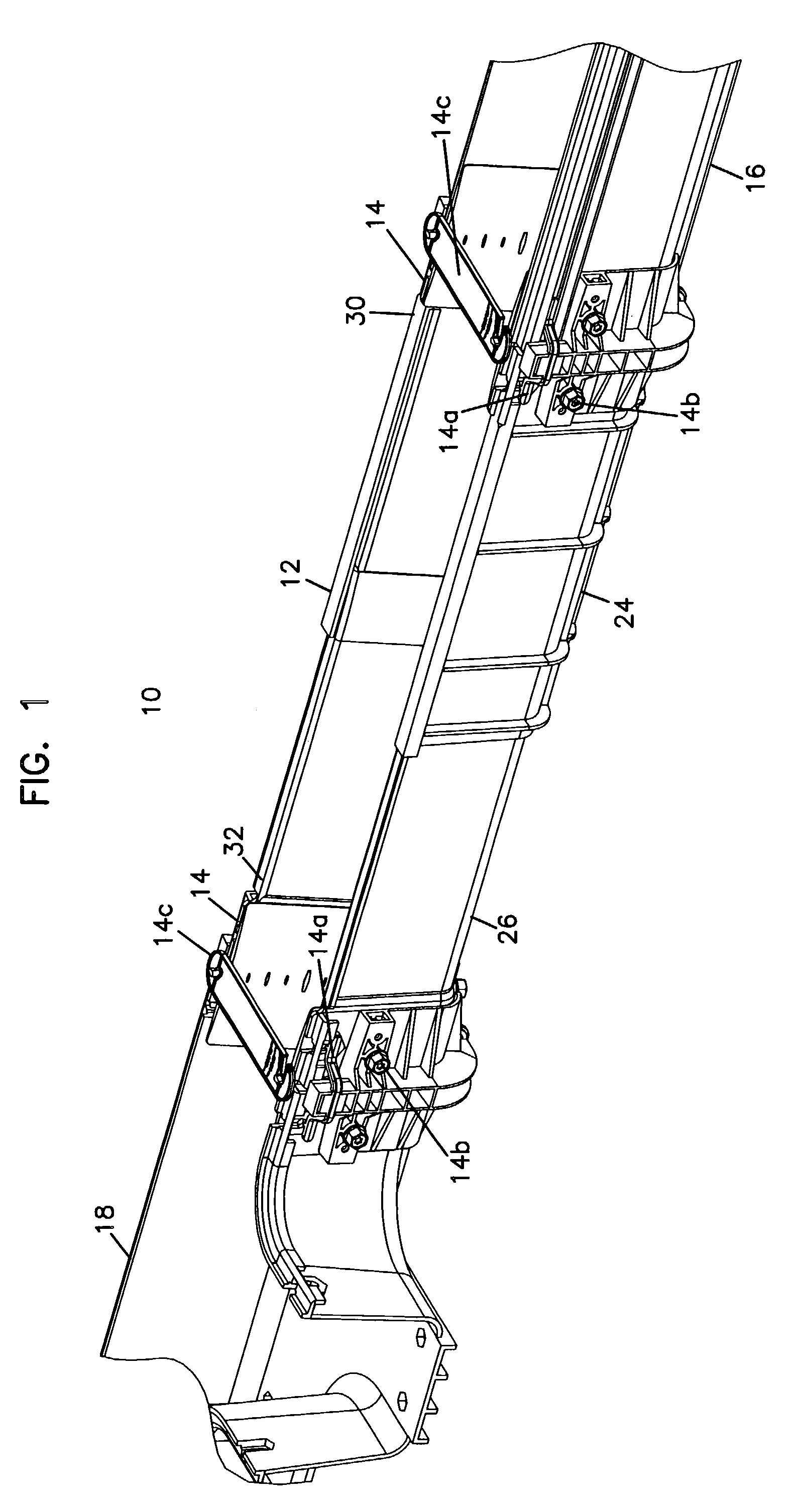 Method of assembling a cable routing system