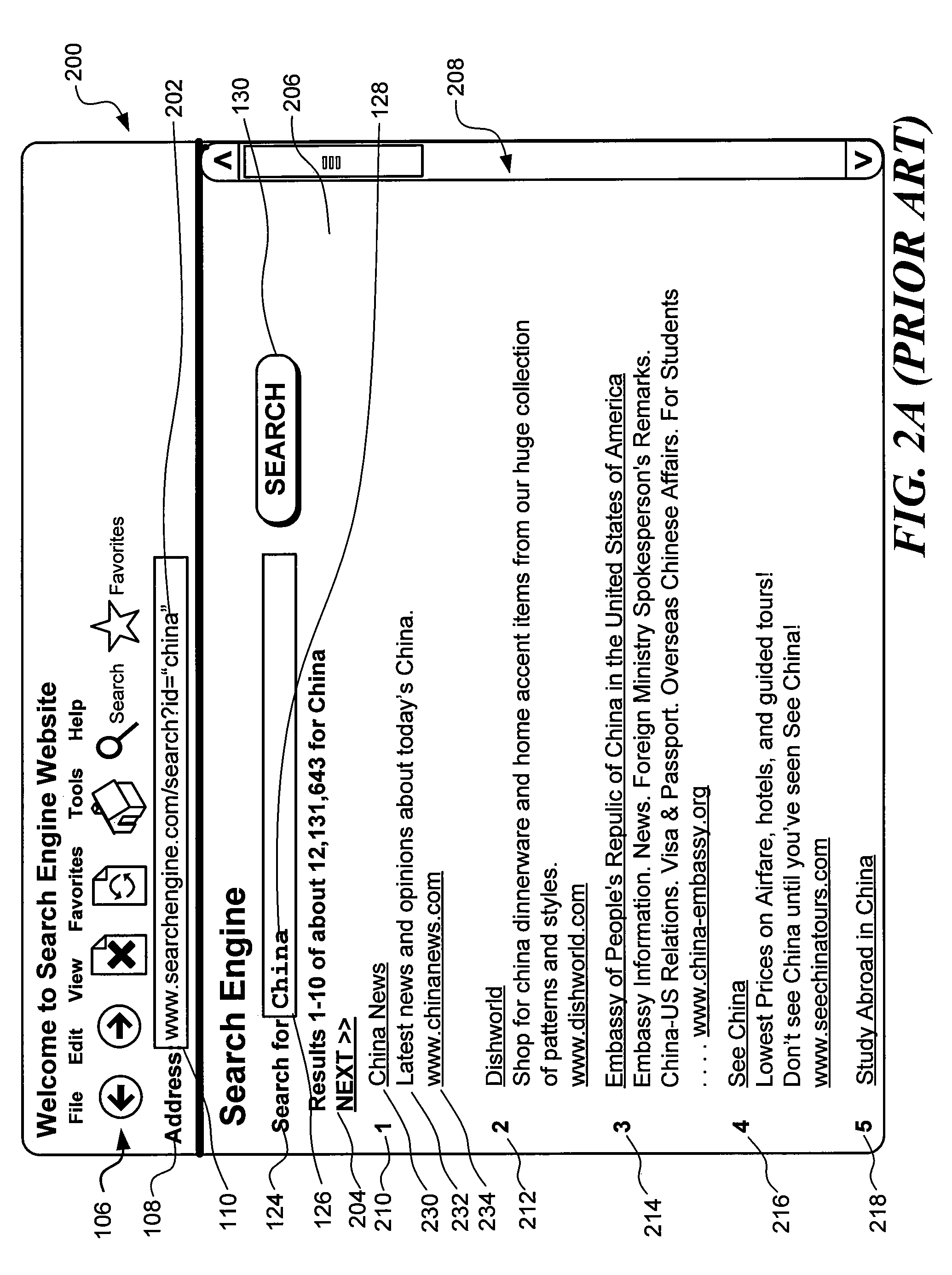 Method and system for adaptive categorial presentation of search results