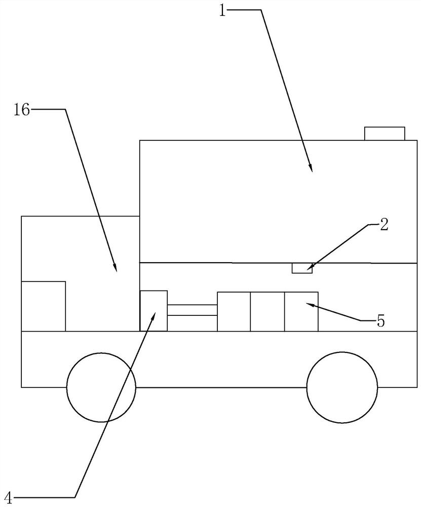 Intelligent environmental sanitation vehicle