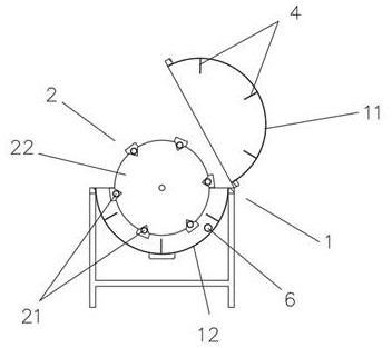 Device for removing grease on outer surface of pig intestine