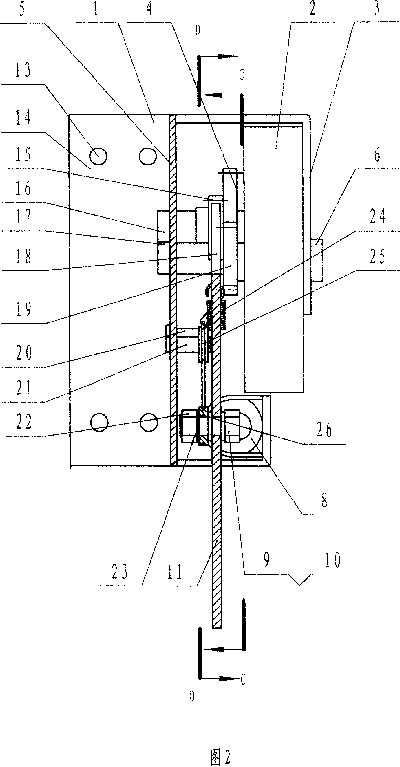Control device for proventing motor vehicle throttle disorder
