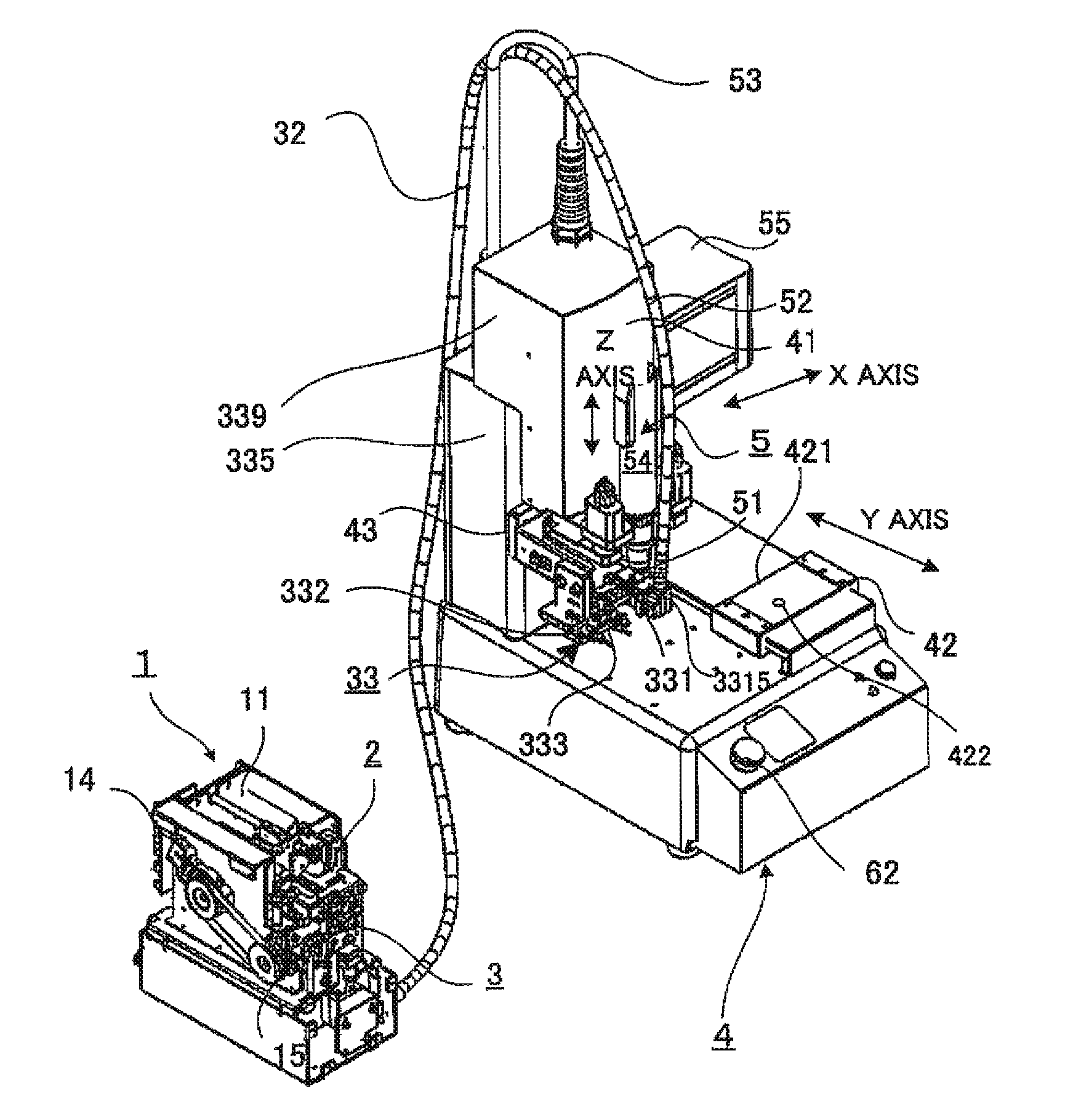 Automatic screw tightening apparatus