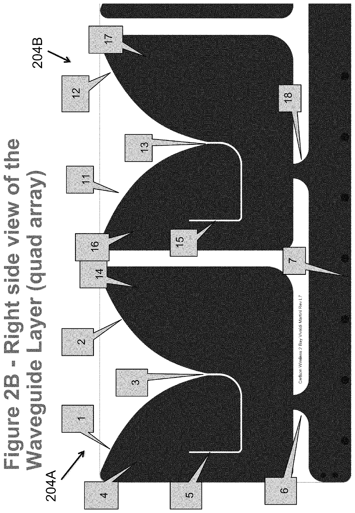 Vivaldi notch waveguide antenna