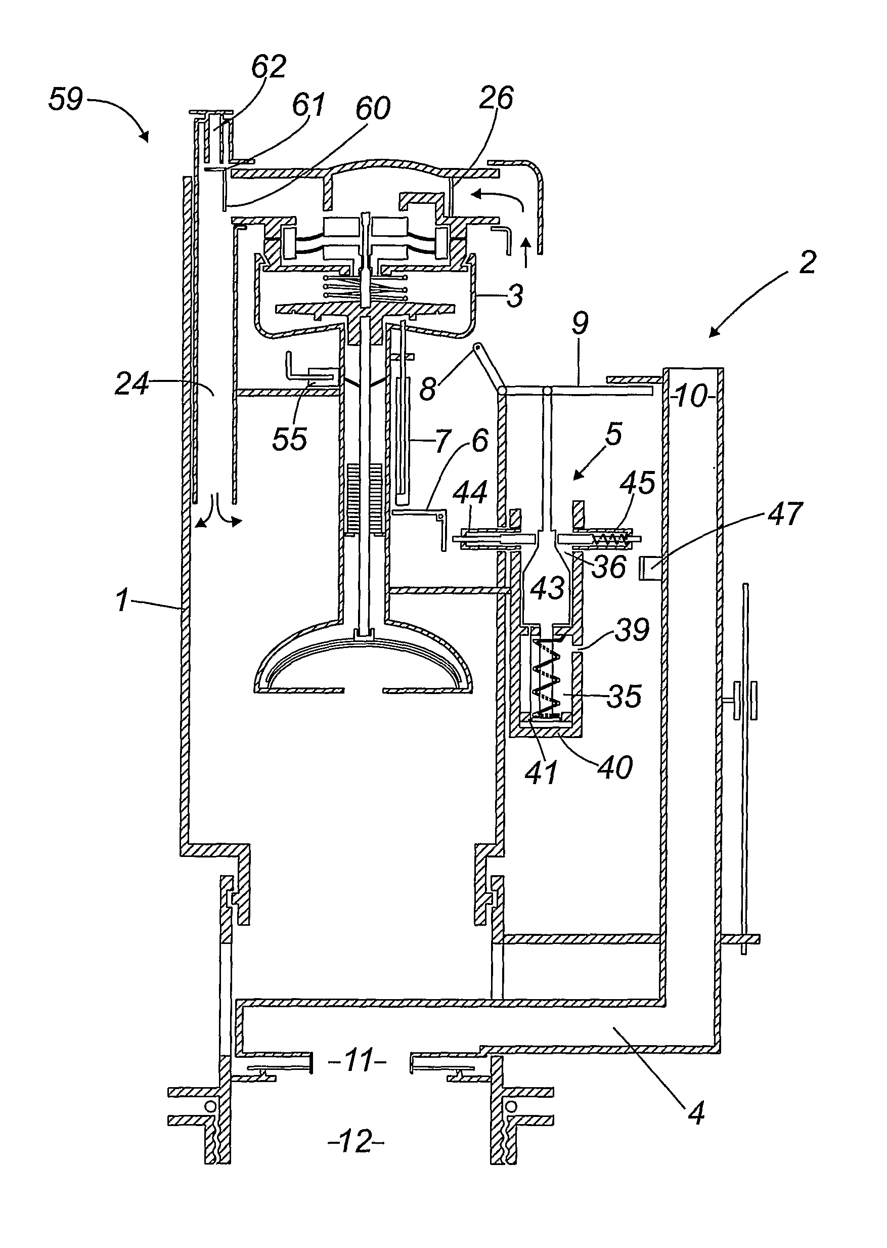 Flushing valve