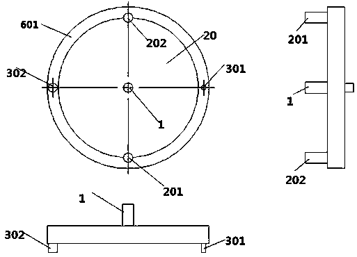 Circular-structure plate heat exchanger for controlling flow by comparing adjacent temperatures