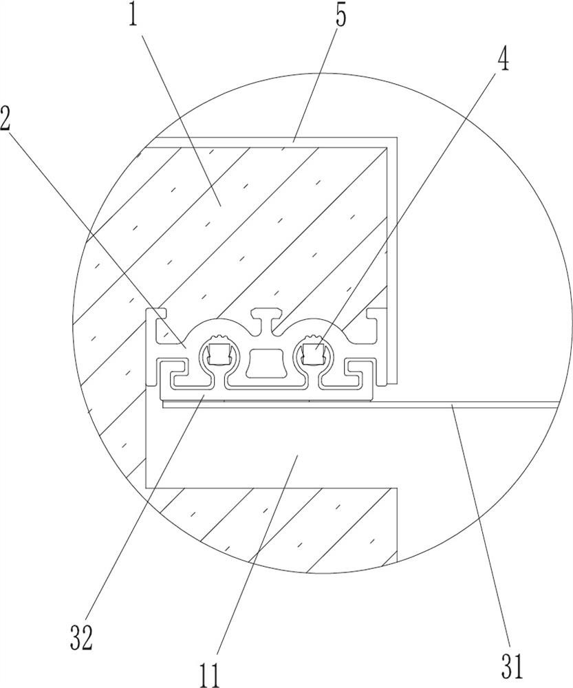 High-protection flexible vertical anti-seepage system