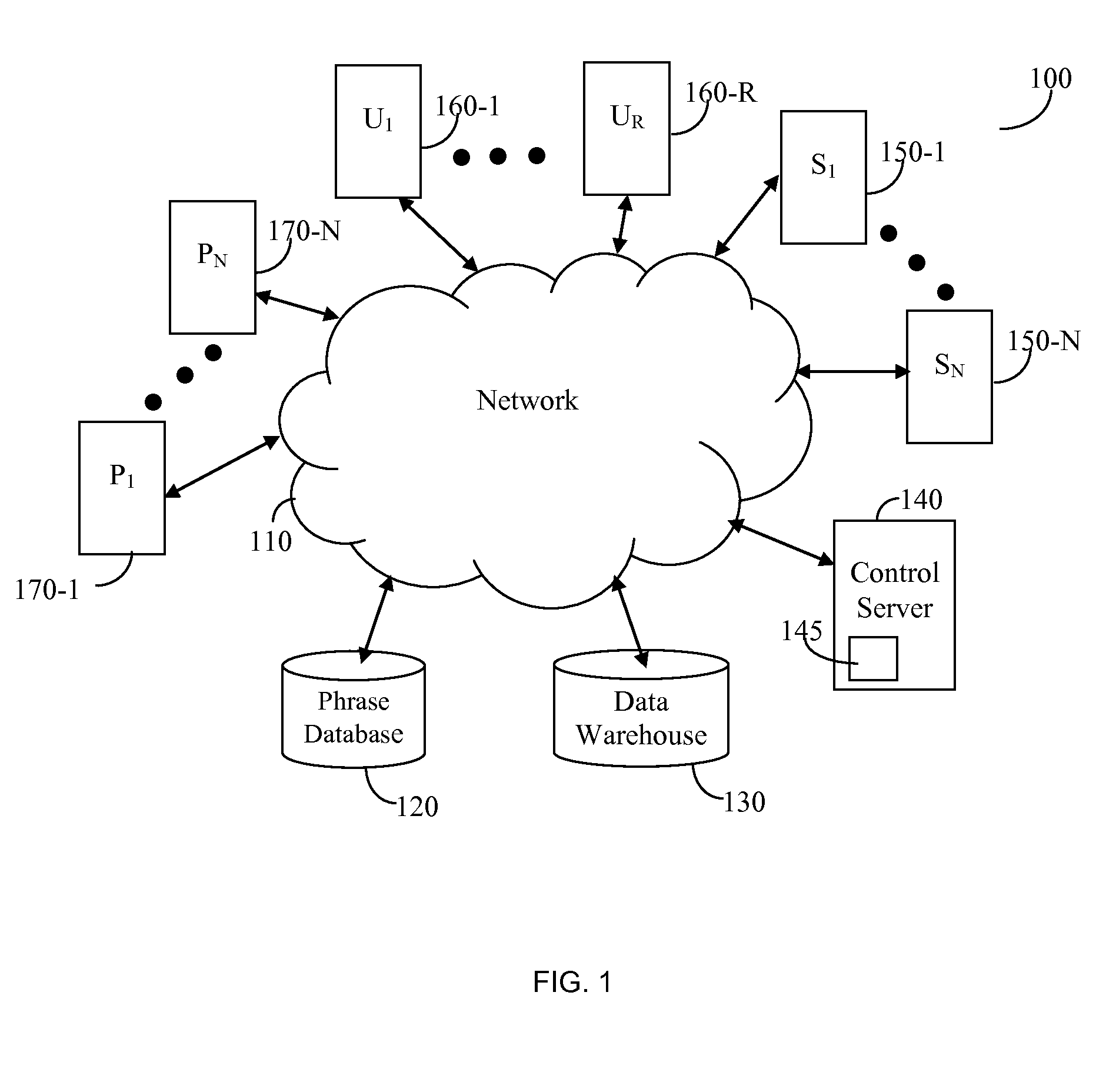 System and methods thereof for real-time detection of an hidden connection between phrases