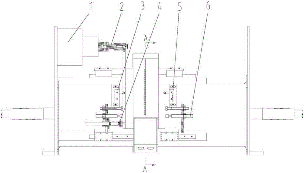 A control device for x-ray beams in a green channel detection system