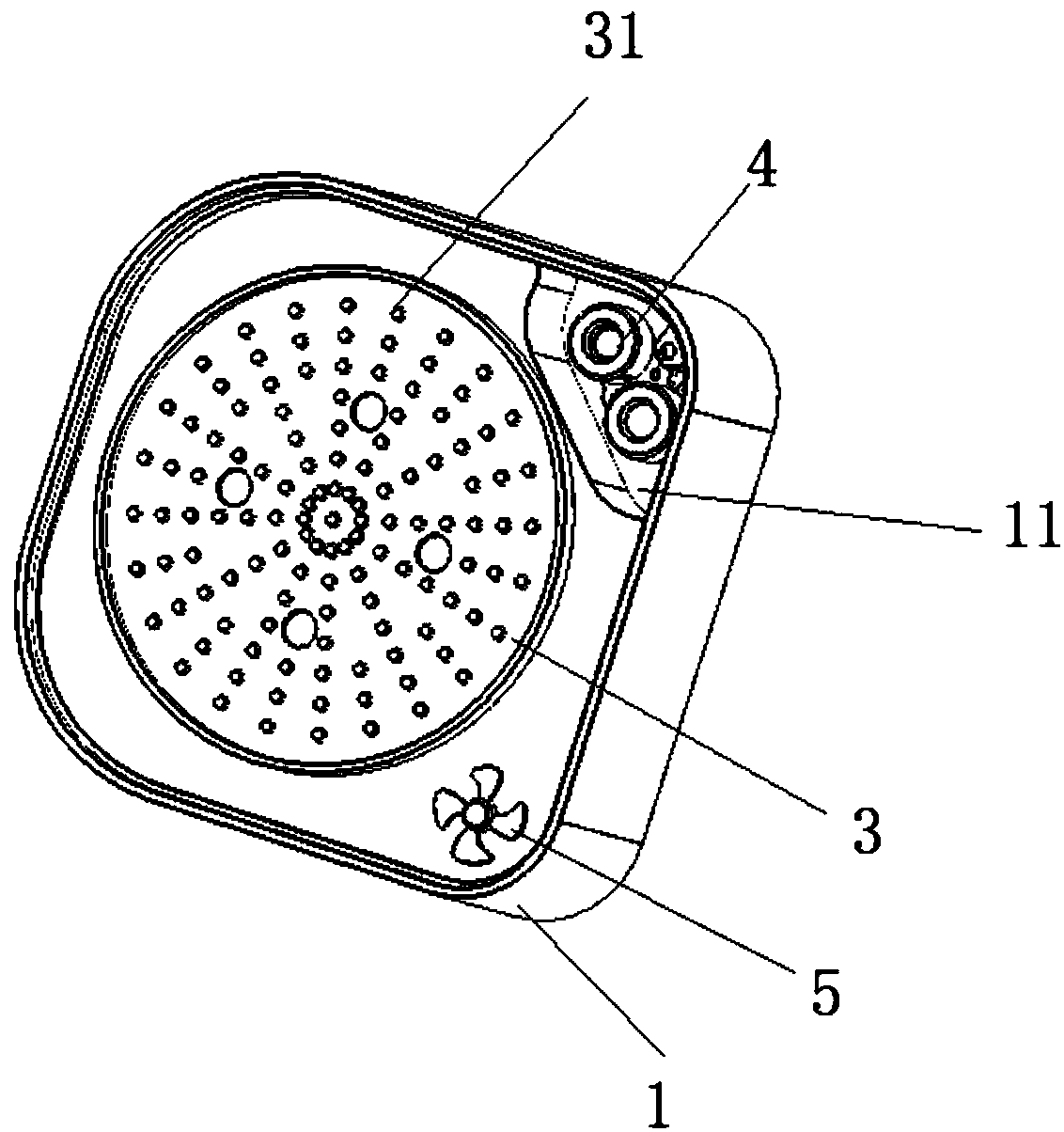 Micro-pore atomizer polishing machine and polishing method