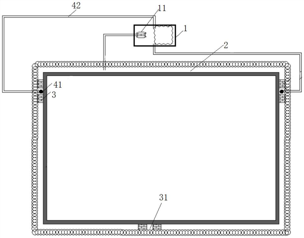 Basement outer wall backfill system and method