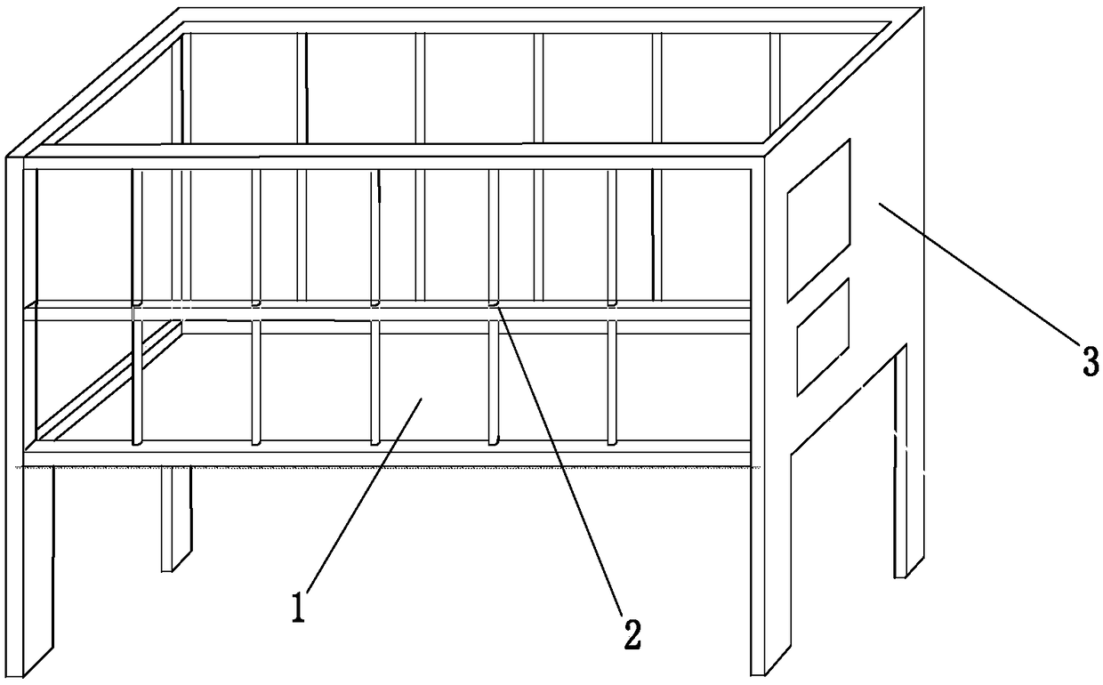 Multifunctional infant nursing bed and working method thereof