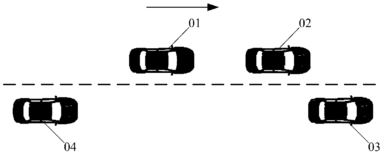 Method, device and equipment for constructing lane change trajectory of simulated vehicle