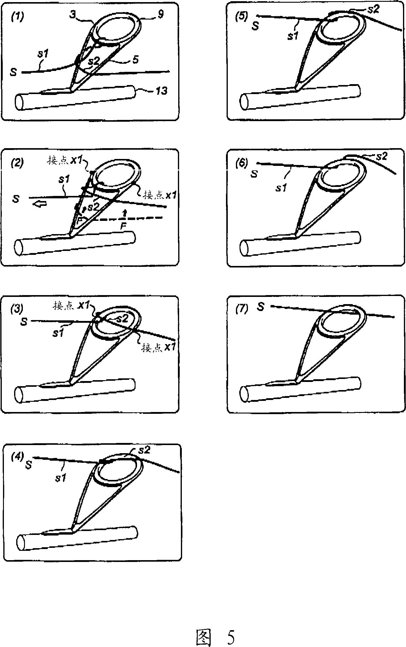 Fishing line guide device