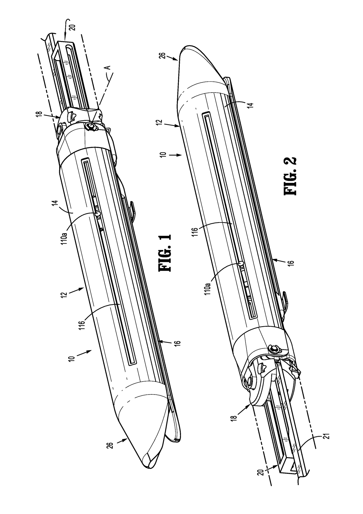Multi-fire push rod stapling device