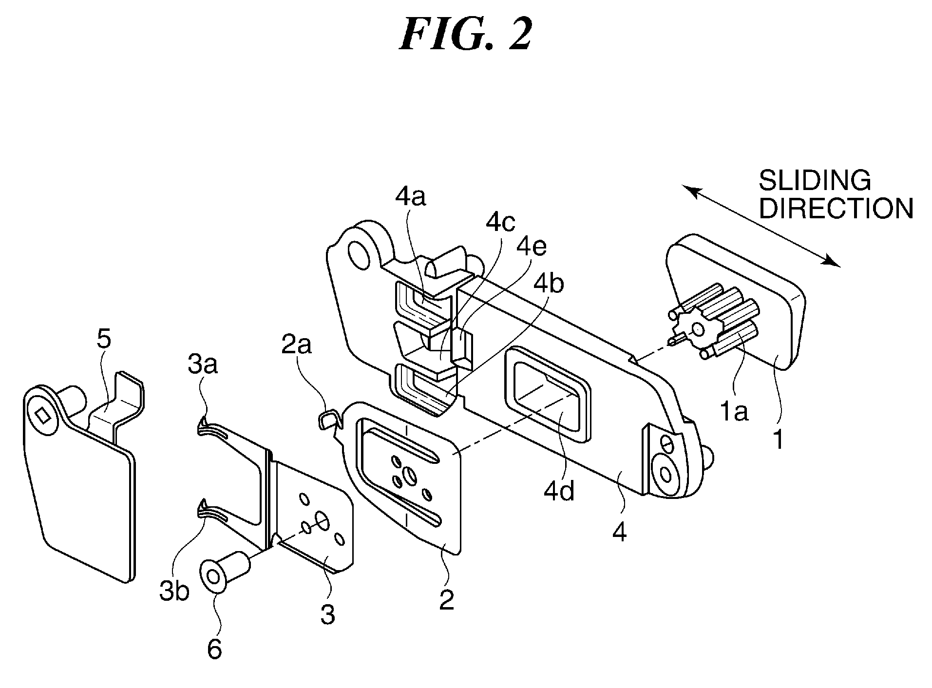 Slide switch for use in electronic apparatus, and electronic apparatus