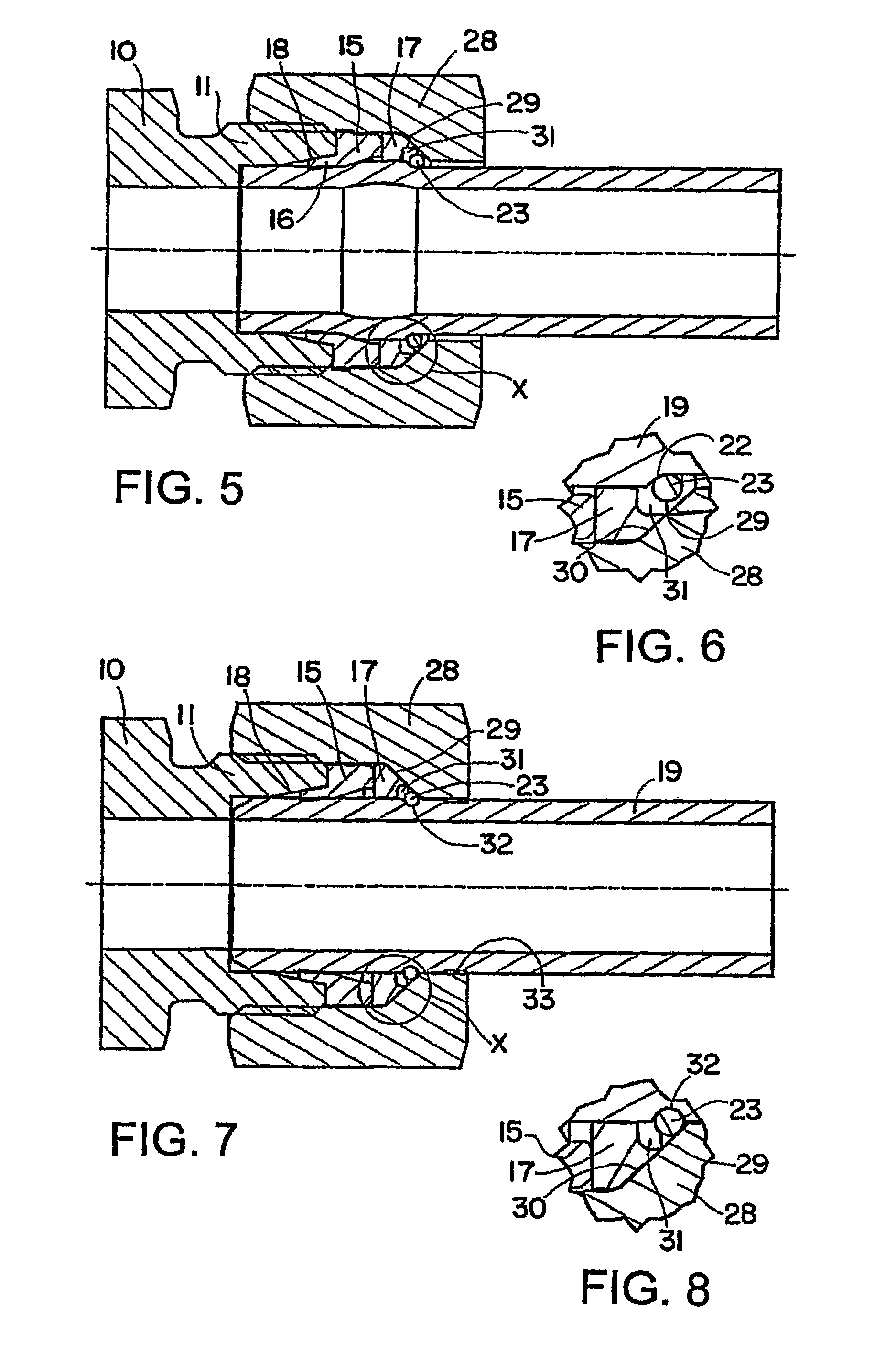 Adaptor and method for converting standard tube fitting/port to push-to-connect tube fitting/port