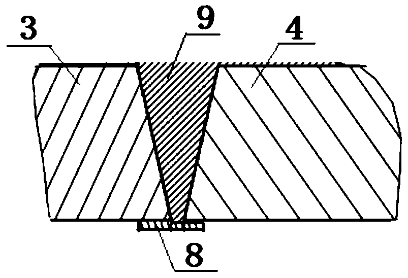 Tube bundle sleeving method of two folding coiled tube high-pressure heater