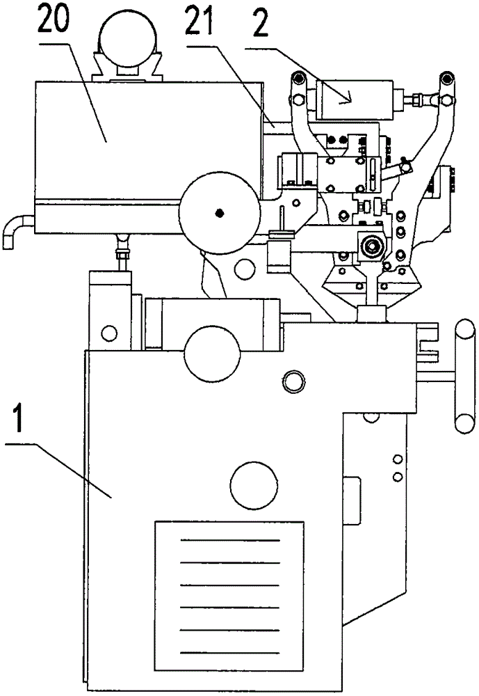 Large-diameter circular ring chain welding machine