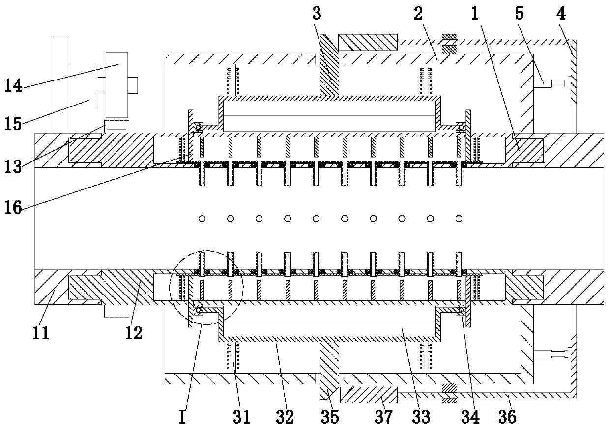 Method for improving crystallization compactness of product during casting and pouring of aluminum