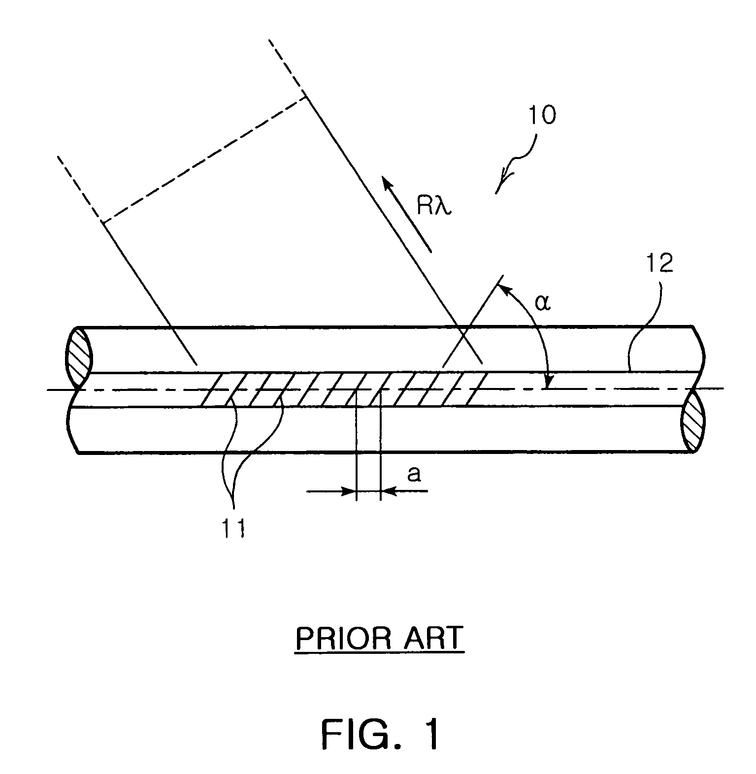 Wavelength selective optical focusing device using optical fiber and optical module using the same